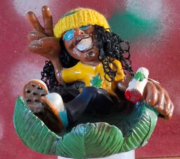 Jamaica Fun sculptuur. Polyresin. 13/8 cm. beschikbaar voor biedingen