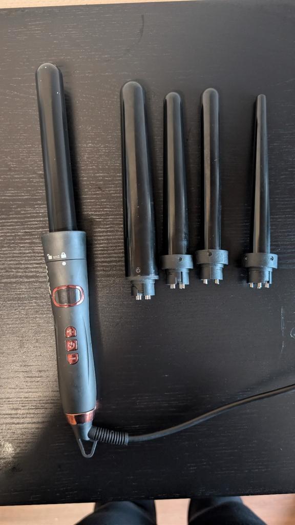 Max Pro 5 in 1 Krultang - Weinig Gebruikt!, Sieraden, Tassen en Uiterlijk, Uiterlijk | Haarverzorging, Ophalen of Verzenden