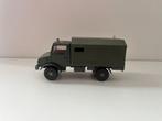 Mercedes Unimog van de Belgische defensie van Solido, Ophalen of Verzenden, Gebruikt, Bus of Vrachtwagen, Overige merken