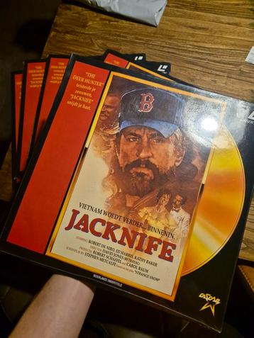 Jacknife Laser Discs - Partij van 6 beschikbaar voor biedingen