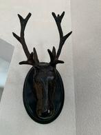 Hertenkop Wanddecoratie van brons., Huis en Inrichting, Woonaccessoires | Wanddecoraties, Ophalen of Verzenden, Nieuw