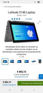 Dell Latitude L3140 2-1 Laptop 360° touchscreen, 13 inch of meer, Ophalen of Verzenden, Zo goed als nieuw, Dell