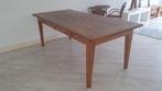 Eettafel Teak old look 100x 210x 80, 100 tot 150 cm, 200 cm of meer, Teakhout, Gebruikt