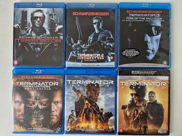 Terminator 1 t/m 6 - Compleet BD / 4K UHD beschikbaar voor biedingen