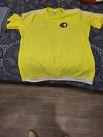 Feyenoord crew shirt  neon licht geel/groen  xl als nieuw, Ophalen of Verzenden, Zo goed als nieuw