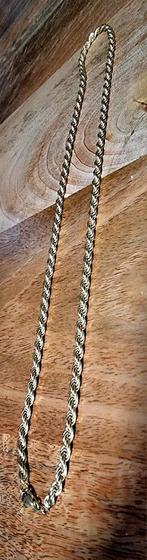 Goudkleurige touwketting van Luxor, Ophalen of Verzenden, Zo goed als nieuw, Goud, Overige materialen