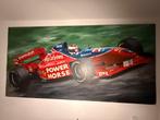 Schilderij Jos Verstappen Arrows FA17, Ophalen of Verzenden