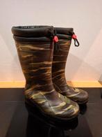 Dunlop Blizzard Winterlaarzen met bont 37 camouflage leger, Gebruikt, Jongen of Meisje, Ophalen of Verzenden, Laarzen