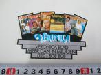 sticker omroep VERONICA blad bart peeters caroline tensen, Ophalen, Zo goed als nieuw