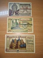Duits Notgeld Saalfeld Noodgeld, Ophalen of Verzenden, Duitsland