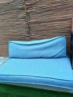 Palletkussen met rugkussen 120x80, Eenpersoons, Nieuw, 75 tot 100 cm, Ophalen of Verzenden