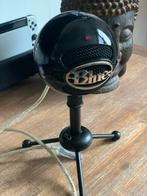 Blue snowball met standaard en popfilter, Muziek en Instrumenten, Microfoons, Ophalen, Zo goed als nieuw, Studiomicrofoon