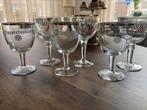 6 Westmalle  trappistenbier glazen, Ophalen of Verzenden, Zo goed als nieuw, Glas of Glazen, Overige merken