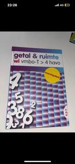 Getal & ruimte wiskunde wi vmbo-t 4 havo overstapdeel boek, Boeken, Ophalen of Verzenden, Nieuw, Overige onderwerpen