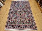 Vintage Handgeknoopt perzisch tapijt kirman 246x156, Info@SlatsAntiek.nl, Perzisch, 150 tot 200 cm, 200 cm of meer