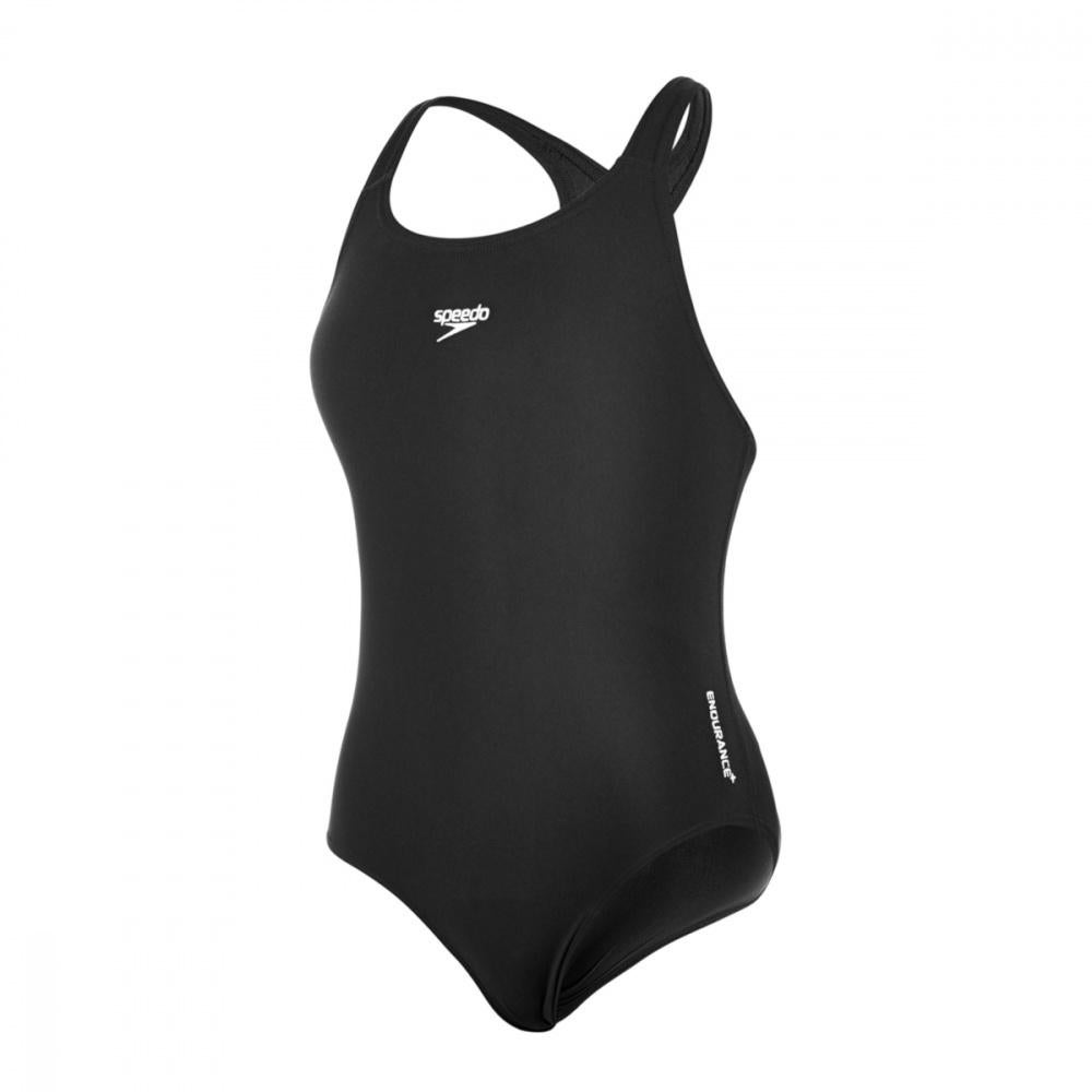 Nieuw Speedo G Endurance+ JR Medalist Girls Badpak Black, Meisje, Info@allsport-group.com, Badpak, All Sport NV