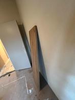 Lichtbruin eiken wastafelblad, 150 tot 200 cm, Nieuw, Ophalen of Verzenden, Minder dan 100 cm