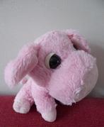 Hond knuffel roze, Ophalen of Verzenden, Gebruikt, Hond