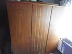 kledingkast, Huis en Inrichting, Kasten | Kledingkasten, Ophalen, Gebruikt, 100 tot 150 cm, Teakhout