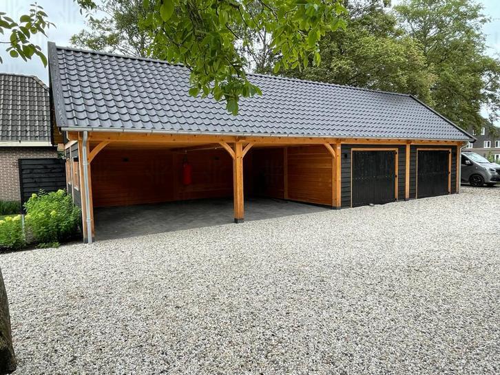 zadeldak overkapping, Tuin en Terras, Overkappingen, Nieuw, Veranda, Ophalen