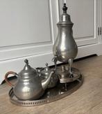 Antieke Daalderop tinnen theeservies, Ophalen of Verzenden