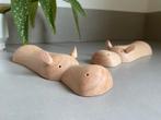 Nieuw unieke handgemaakte houten nijlpaarden, Kinderen en Baby's, Nieuw, Overige typen, Ophalen of Verzenden