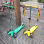 Stepjes te koop. Een gele en een groene., Fietsen en Brommers, Steps, Ophalen of Verzenden, Gebruikt, Gewone step