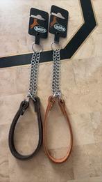 Honden Halsband slipketting 25cm nieuw leer, Ophalen of Verzenden, Nieuw, Hondenriem