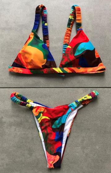 Mooie Kleurige bikini mt L | 40-42 *NIEUW* beschikbaar voor biedingen