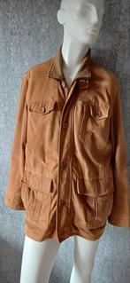 Frans Molenaar Designer Leren heren winterjas XXL Leer, Verzenden, Zo goed als nieuw, Overige maten, Bruin