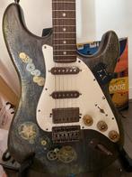 Custom stratocaster unieke rechtshandige elektrische gitaar, Overige merken, Ophalen of Verzenden, Zo goed als nieuw
