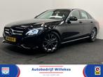 Mercedes-Benz C-Klasse 180 Premium | NAVIGATIE | TREKHAAK |, Auto's, Automaat, 65 €/maand, Leder en Stof, Zwart