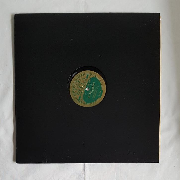 De Zee – De drie klokken op Bakeliet 78 toeren, Cd's en Dvd's, Vinyl | Nederlandstalig, Gebruikt, Levenslied of Smartlap, Overige formaten