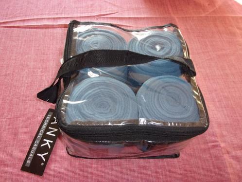 Anky Bandages fleece Ocean View blauw, Dieren en Toebehoren, Paarden en Pony's | Beschermers, Nieuw, Rijden, Springen, Transport