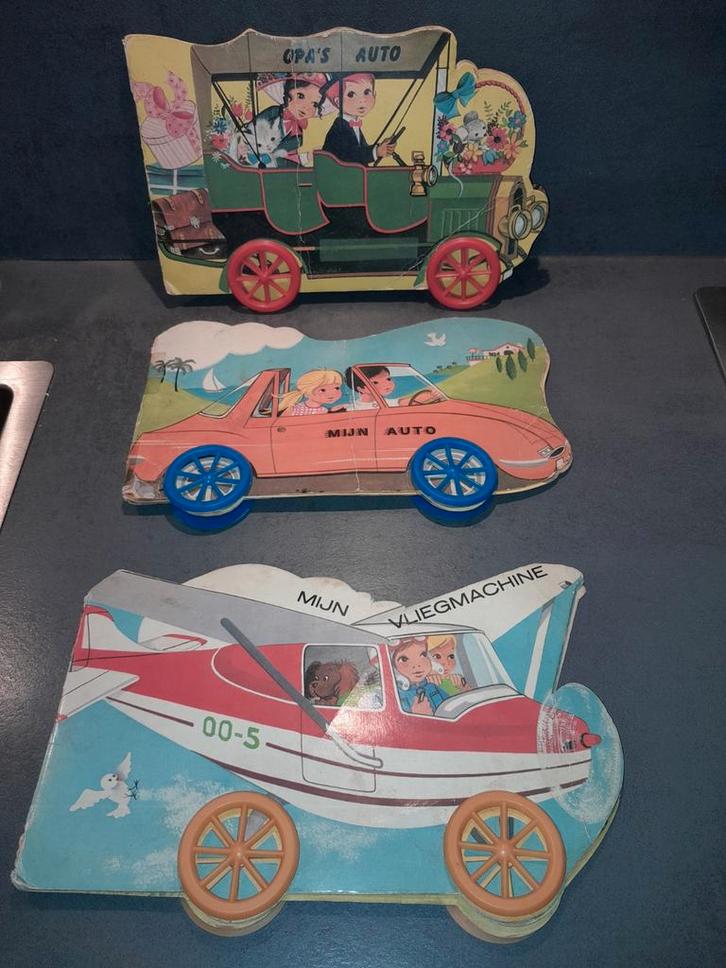 HEMMA Kinderboekjes - Opa's Auto, Mijn Auto, Mijn Vliegtuig, Kinderen en Baby's, Overige Kinderen en Baby's, Gebruikt, Ophalen of Verzenden