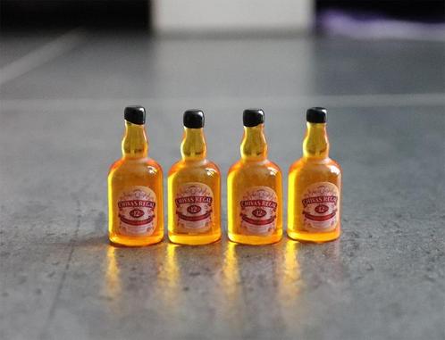 Flesje whisky fles drank miniatuur nieuw 1:12 - 1 st cr, Verzamelen, Poppenhuizen en Toebehoren, Nieuw, Decoratie, Ophalen of Verzenden