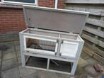 Konijnehok, Dieren en Toebehoren, Knaagdieren en Konijnen | Hokken en Kooien, Gebruikt, Hok, 75 tot 110 cm, Ophalen