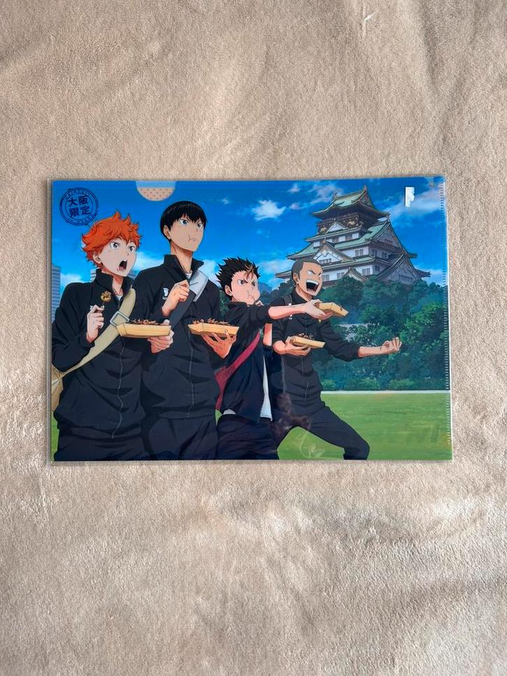 Haikyuu Osaka Castle Limited - A4 clear file folder mapje, Verzamelen, Overige Verzamelen, Nieuw, Ophalen of Verzenden