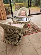 Rotan Stoelen Set met Tafel, Ophalen