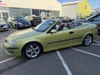 Saab 9-3 Cabrio 2.0t Vector met nieuwe kap (bj 2004), Auto's, Gebruikt, Zwart, 4 stoelen, Bedrijf