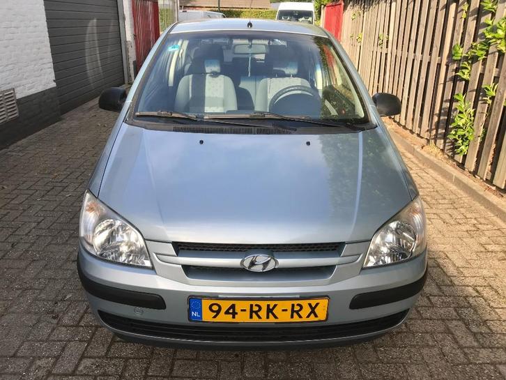 Hyundai Getz 1.1 5DRS 2005 Blauw, Auto's, Hyundai, Bedrijf, Getz, Elektrische ramen, Metallic lak, Benzine, B, Hatchback, Handgeschakeld