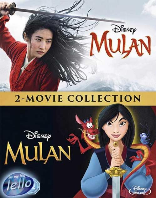 Blu-ray: Mulan 2-Movie Coll. (1998 Ming-Na, 2020 Liu Yifei), Cd's en Dvd's, Blu-ray, Nieuw in verpakking, Avontuur, Ophalen of Verzenden