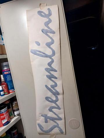 Sticker ''Streamline'' (Scania) beschikbaar voor biedingen
