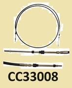 CC33008 2,40 m bedieningskabel voor Force, Honda, Mercury….., Ophalen of Verzenden, Nieuw, Motor en Techniek