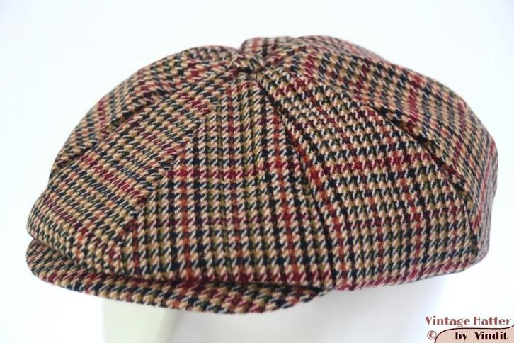 Paperboy pet Hawkins bruin ruit tweed maat 58 en 59 nieuw, Kleding | Heren, Hoeden en Petten, Nieuw, Pet, 58 of 59 cm (L, 7¼ of ⅜ inch)