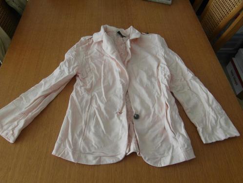 licht roze blazer, Kleding | Dames, Jasjes, Kostuums en Pakken, Zo goed als nieuw, Jasje, Maat 36 (S), Roze, Ophalen of Verzenden