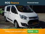 Ford Transit Custom L1 Dubbele Cabine 146296 km Bj 18, Auto's, Bestelauto's, Emergency brake assist, Diesel, Bedrijf, BTW verrekenbaar