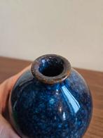 Vintage design keramiek vaas artisan glazuur gesigneerd, Ophalen of Verzenden