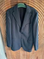 Tijdloze klasse, moderne fit, pinstripe herenpak (42L / 102), Maat 52/54 (L), Blauw, Barsoi, Ophalen of Verzenden