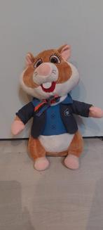 Leuke Hamster Knuffel in Pak, Ophalen of Verzenden, Zo goed als nieuw, Beeldje of Poppetje